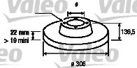 VALEO 187130 Discofreno