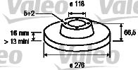 VALEO 187148 Discofreno