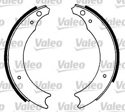 VALEO 553014 Kit ganasce freno-Kit ganasce freno-Ricambi Euro