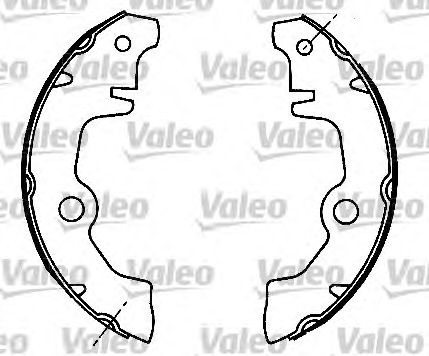 VALEO 553612 Kit ganasce freno-Kit ganasce freno-Ricambi Euro