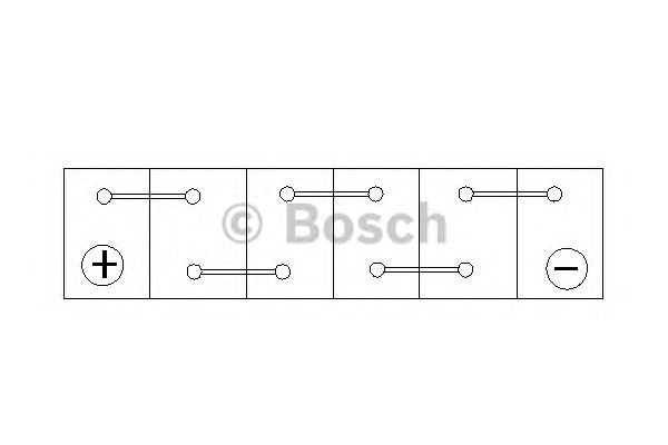 BOSCH 0 092 S40 230 - Indító akkumulátor S4