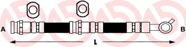 BREMBO T 56 019 Bremsschlauch