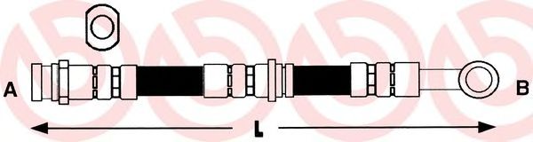 BREMBO T 56 122 Bremsschlauch