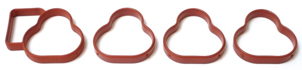 ELRING 215.050 Gasket Set,...