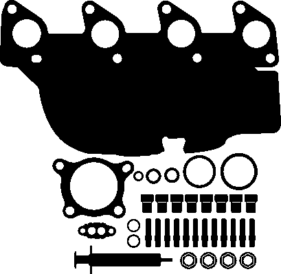 ELRING 299.681 Kit montaggio, Compressore-Kit montaggio, Compressore-Ricambi Euro