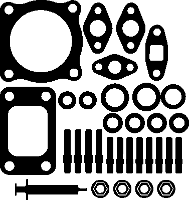 ELRING 397.610 Kit montaggio, Compressore-Kit montaggio, Compressore-Ricambi Euro