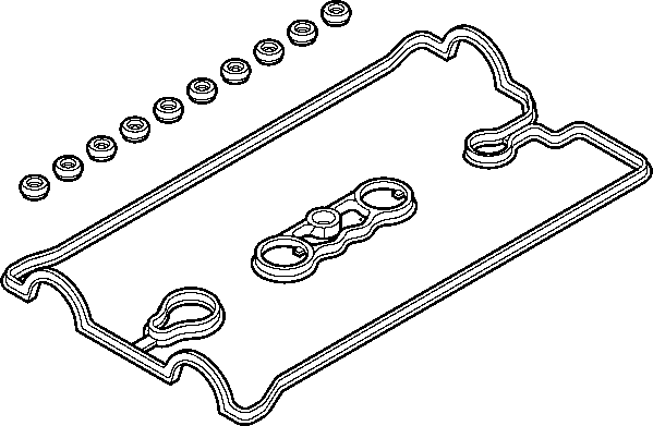 ELRING 658.180 Kit guarnizioni, Copritestata