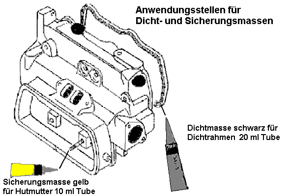 ELRING 692.664 Kit guarnizioni, Testata