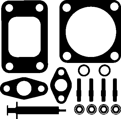 ELRING 730.040 Kit montaggio, Compressore