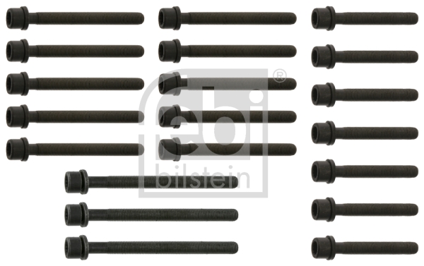 FEBI BILSTEIN 02082 Kit bulloni testata-Kit bulloni testata-Ricambi Euro