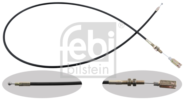 FEBI BILSTEIN 106488 Cavo comando cofano motore-Cavo comando cofano motore-Ricambi Euro