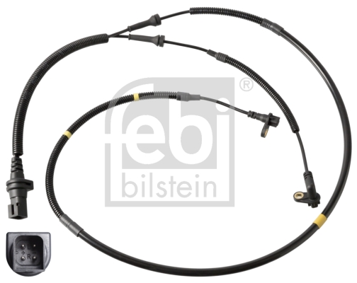 FEBI BILSTEIN 106675 Sensore, N° giri ruota-Sensore, N° giri ruota-Ricambi Euro