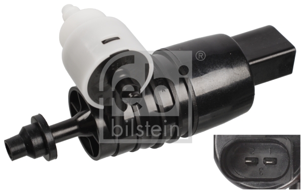 FEBI BILSTEIN 107463 Pompa acqua lavaggio, Pulizia cristalli-Pompa acqua lavaggio, Pulizia cristalli-Ricambi Euro