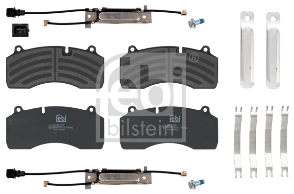 FEBI BILSTEIN 116232 Bremsbelagsatz, Scheibenbremse