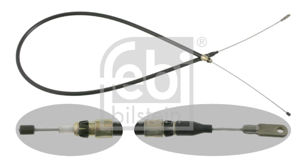 FEBI BILSTEIN 12351 Cavo comando, Freno stazionamento-Cavo comando, Freno stazionamento-Ricambi Euro