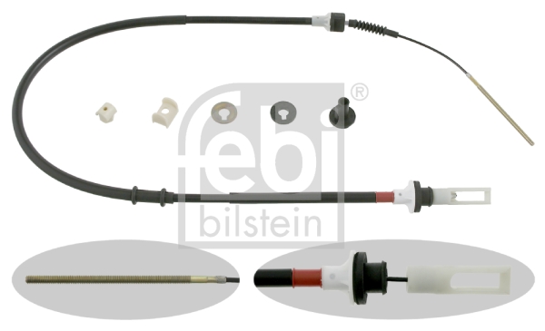 FEBI BILSTEIN 12756 Cavo comando, Comando frizione-Cavo comando, Comando frizione-Ricambi Euro