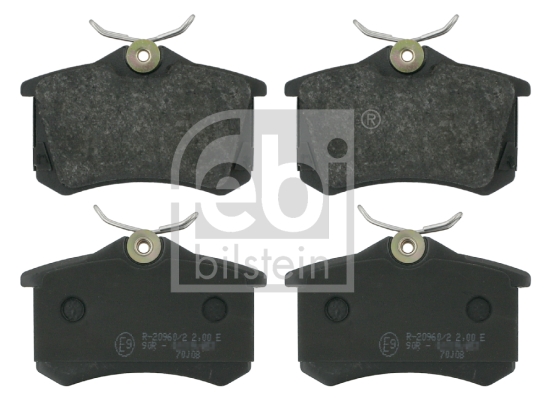 FEBI BILSTEIN 16404 Bremsbelagsatz, Scheibenbremse