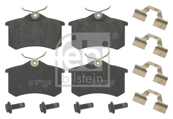 FEBI BILSTEIN 16527 Bremsbelagsatz, Scheibenbremse