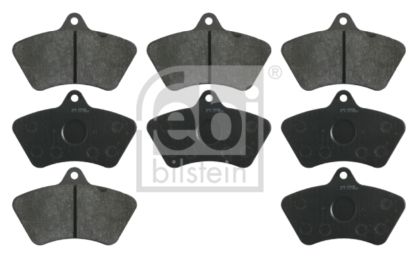 FEBI BILSTEIN 16568 Bremsbelagsatz, Scheibenbremse