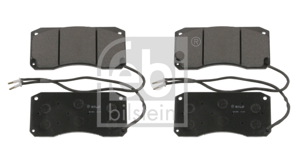 FEBI BILSTEIN 16611 Bremsbelagsatz, Scheibenbremse