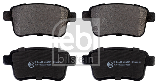 Mapco 6897 Kit Pastiglie Freno A Disco Per Subaru - Altezza 38,8 Mm, Lunghezza 108 Mm
