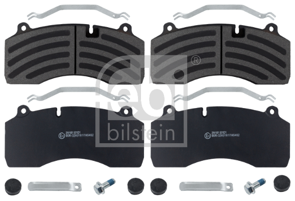 FEBI BILSTEIN 171245 Bremsbelagsatz, Scheibenbremse