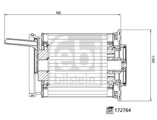 FEBI BILSTEIN 172764 Filtro carburante