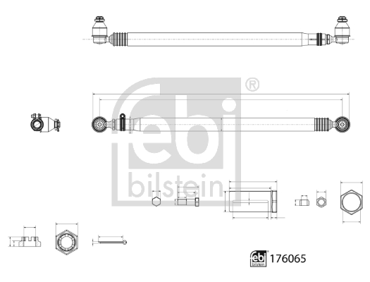 FEBI BILSTEIN 176065 Táhlo...