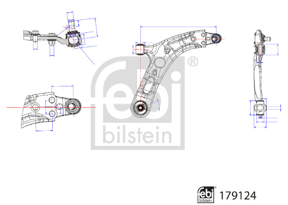 FEBI BILSTEIN 179124 Řídicí...