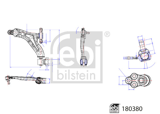 FEBI BILSTEIN 180380 Řídicí...