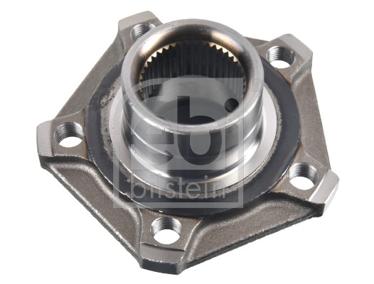 Moyeu De Roue FEBI BILSTEIN 06655 - Pour Essieu Avant - Compatible VW Golf I, Scirocco II, Jetta Mk1/Mk2, Caddy I - Numéro OE 175407615