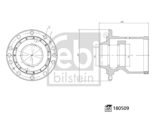 FEBI BILSTEIN 180509 Radnabe