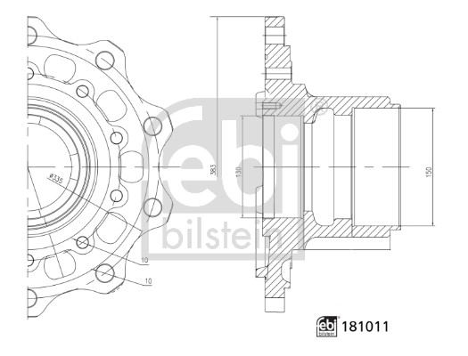 FEBI BILSTEIN 181011 Radnabe