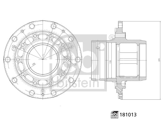 FEBI BILSTEIN 181013 Radnabe