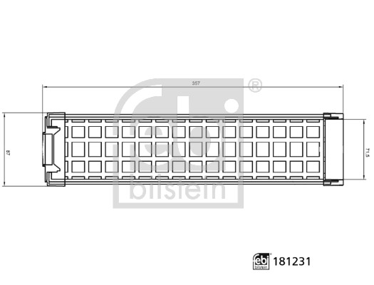 FEBI BILSTEIN 181231 Luftfilter