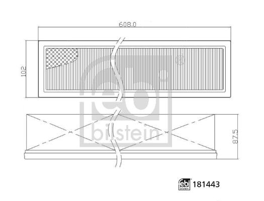 FEBI BILSTEIN 181443 Filter, Innenraumluft