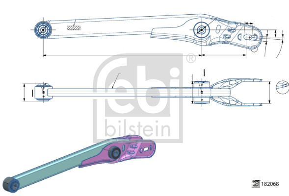 FEBI BILSTEIN 182068 носач,...