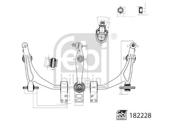 FEBI BILSTEIN 182228 Bras...
