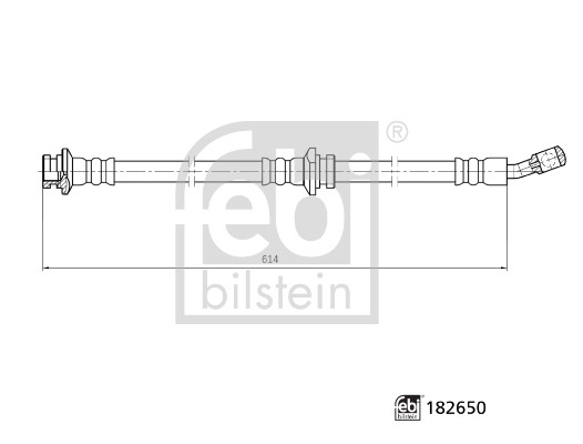 FEBI BILSTEIN 182650 Bremsschlauch