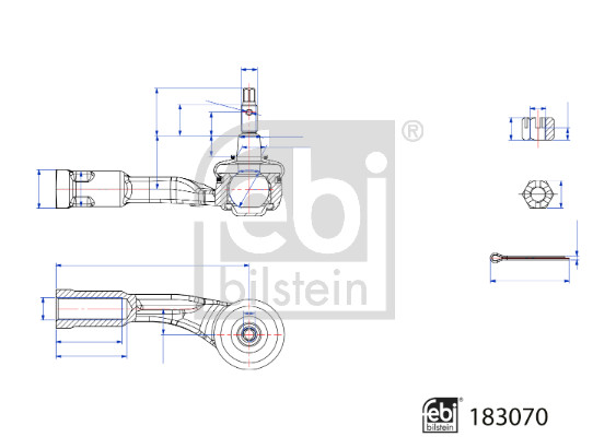 FEBI BILSTEIN 183070 Rotule...