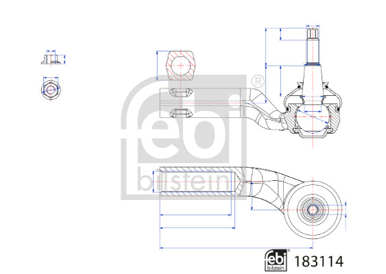 FEBI BILSTEIN 183114 Cap de...