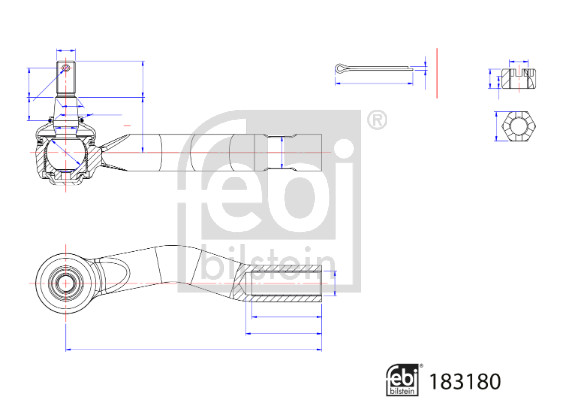 FEBI BILSTEIN 183180 Cap de...