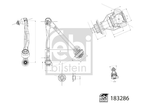 FEBI BILSTEIN 183286 носач,...