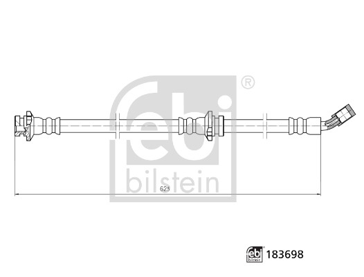 FEBI BILSTEIN 183698 Bremsschlauch