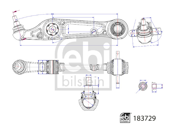 FEBI BILSTEIN 183729 Bras...