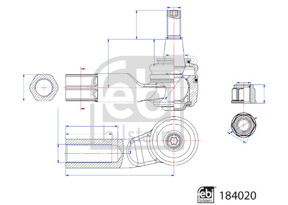 FEBI BILSTEIN 184020 Cap de...