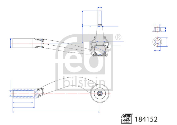 FEBI BILSTEIN 184152 Cap de...