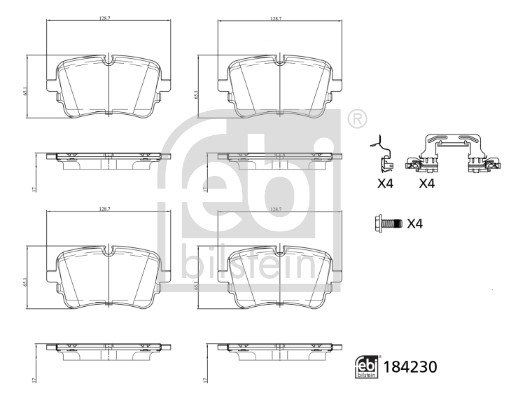 FEBI BILSTEIN 184230 set...