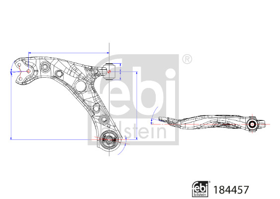 FEBI BILSTEIN 184457 носач,...