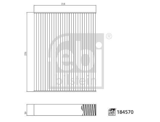 FEBI BILSTEIN 184570 Филтър...